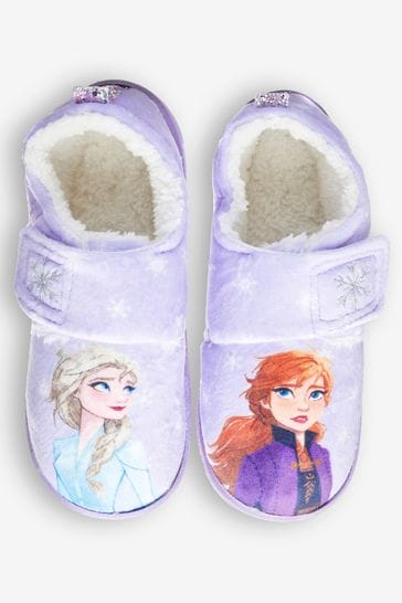 Lilac Purple Frozen 2 Next Cupsole Slippers