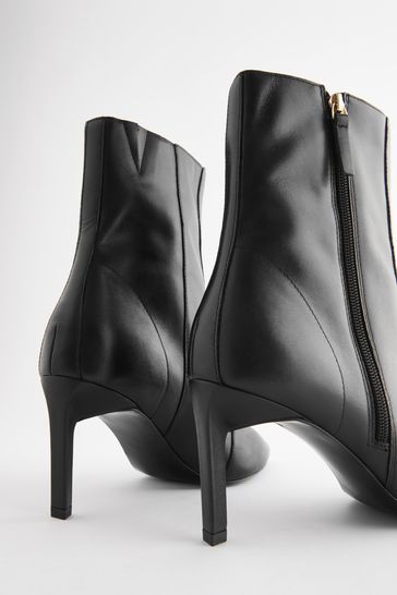 Grey high hot sale heeled boots
