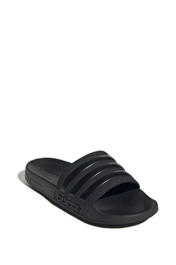 Adilette Slides In Black Little Burgundy 58 OFF