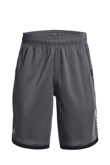 Under Armour Grey Youth Stunt 3.0 Shorts