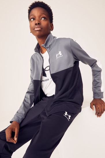 Under Armour Youth Colourblock Knit Tracksuit