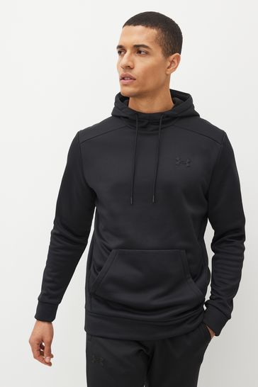 Under armour black fleece online