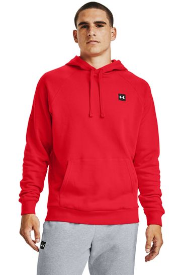 Under Armour Red Rival Fleece Hoodie