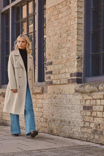 Buy PixieGirl Petite Natural Trench Coat from Next Bahrain