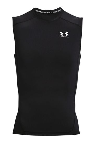 Buy Under Armour Black HeatGear Base Layer Vest from Next Bahrain