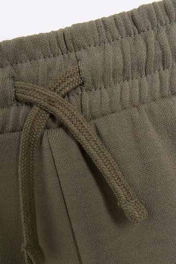 River island khaki best sale shorts