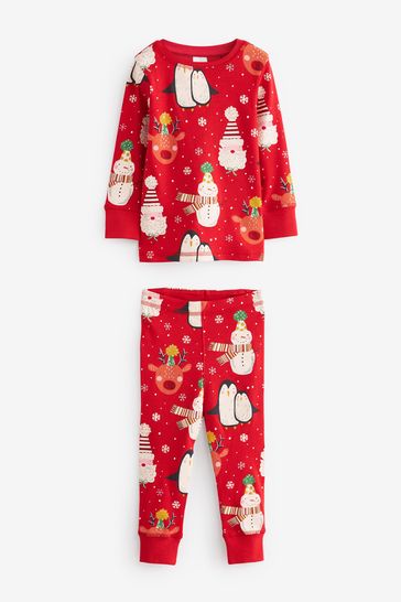 Red penguin pyjamas online