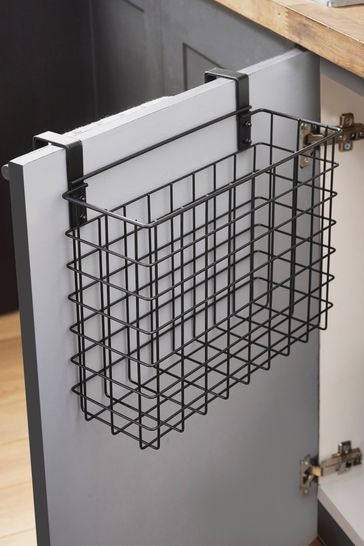 Buy Black Bronx Wire Over Door Storage Basket from Next United