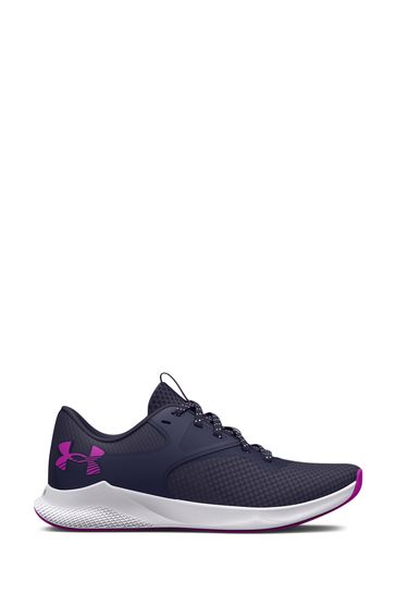 Under Armour Grey Charged Aurora 2 Trainers