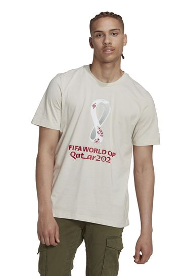 adidas Cream FIFA World Cup 2022™ Adult Graphic T-Shirt