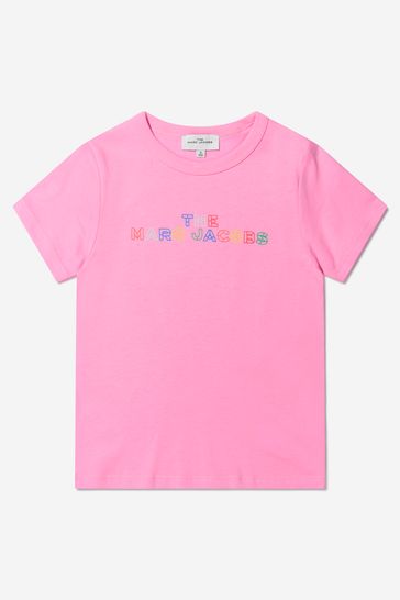 Girls Cotton Jersey Logo T-Shirt