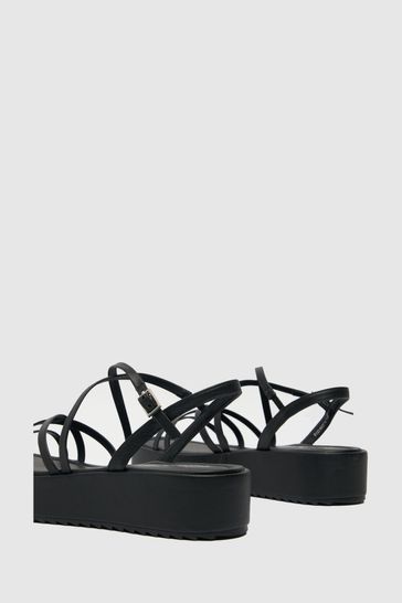 Buy Schuh Taya Strappy Sandals from Next Luxembourg