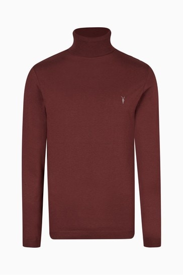 All saints top roll neck