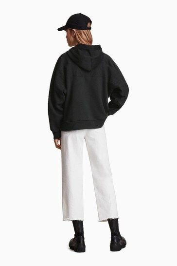 All saints new arrivals black talon hoodie