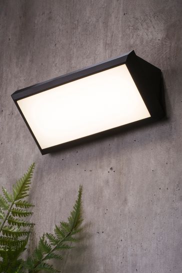 BHS Black Luton LED Wedge Outdoor Light