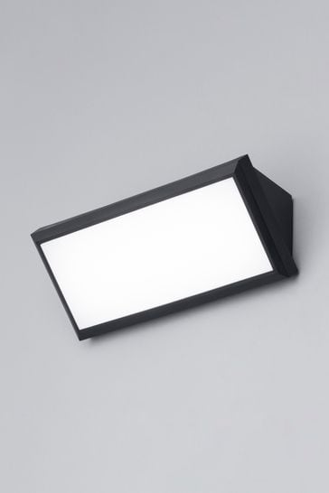 BHS Black Luton LED Wedge Outdoor Light