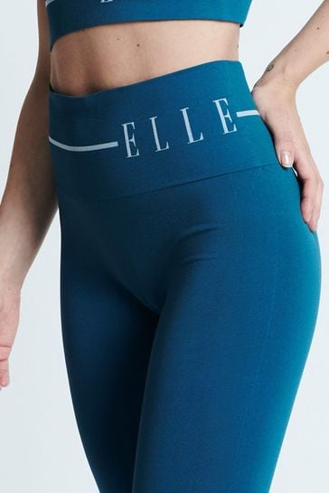 Blue deals cropped leggings