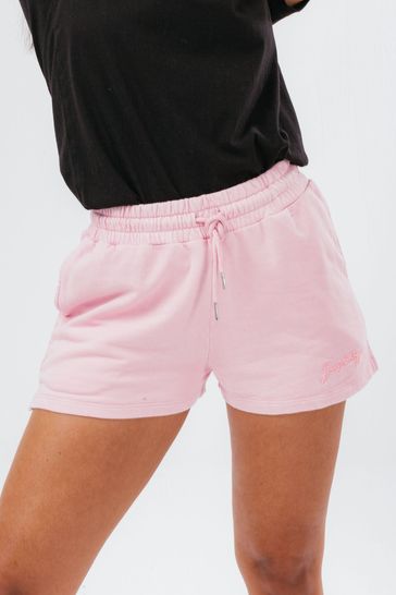 Hype. Pink High Waisted Baggy Jersey Shorts