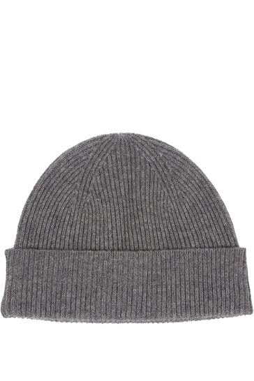 Pure Luxuries London Grizedale Cashmere & Merino Wool Beanie Hat