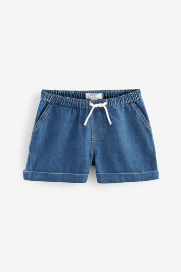 Roxy Girls Blue Denim Shorts