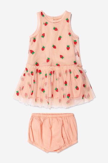 Baby Girls Tulle Dress And Knickers Set