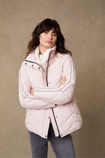 Mint velvet 2025 pink jacket