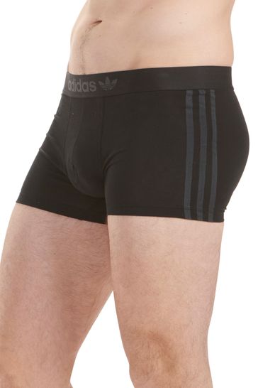 Buy adidas Comfort Flex Ultra Soft Black 2 Pack Boxers from the