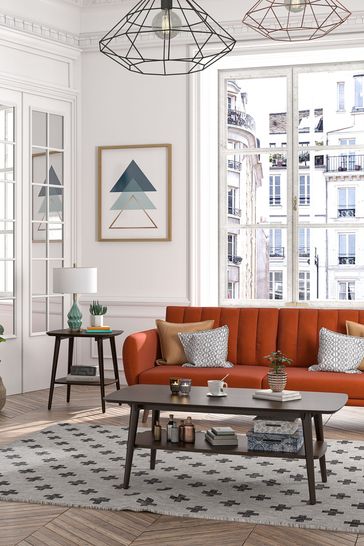 Mid century modern living top room end tables