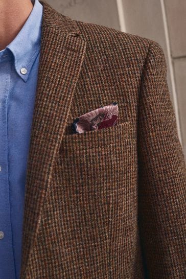 Next mens tweed jacket top