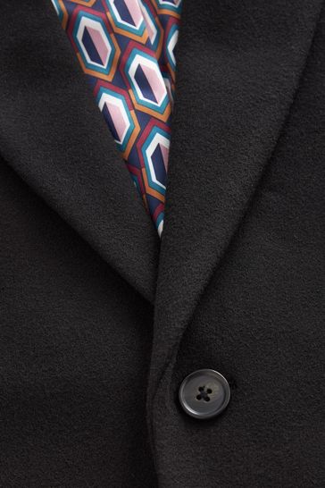 Black epsom hot sale coat