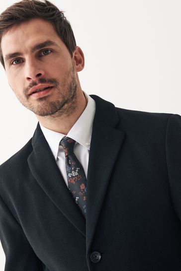 Mens black epsom coat discount