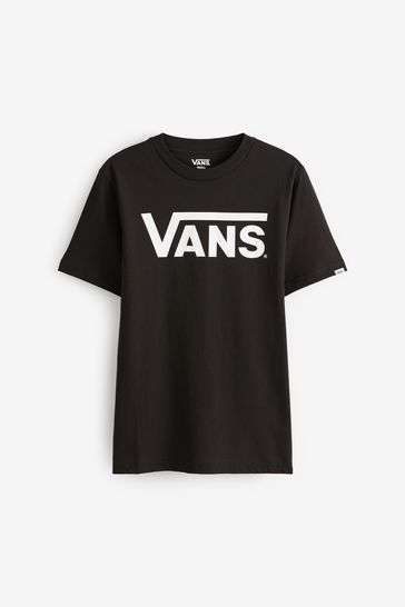 Vans Logo Black T-Shirt