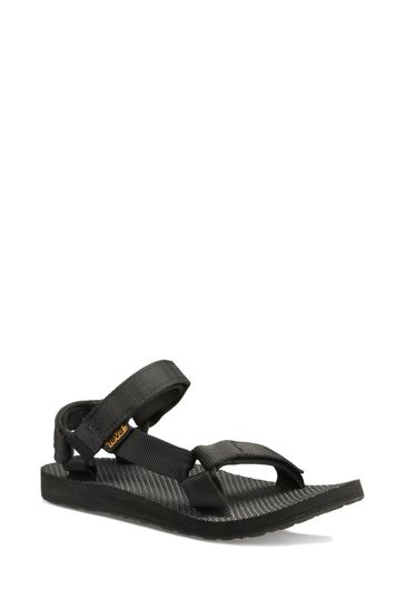 Womens black tevas store
