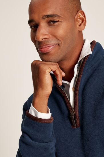 Half zip clearance fleece sweatshirt