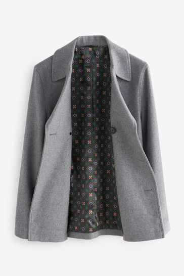 Light grey shop peacoat womens