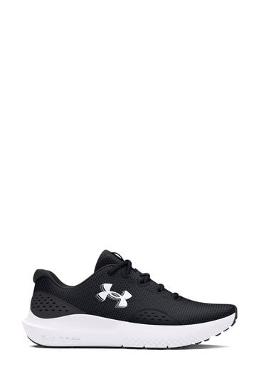 Under Armour Black/Grey Charged Surge Trainers