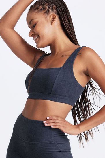 Sky Square Neck Bra-Tank