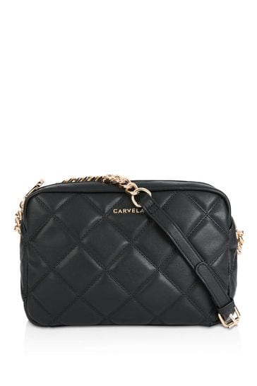 Carvela black 2025 cross body bag