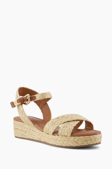 Dune 2024 raffia sandals