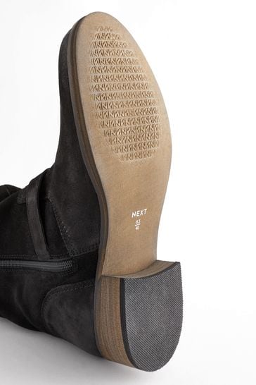 Leather slouch ankle boots uk outlet