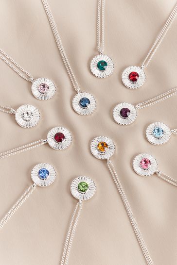 Birthstone necklaces deals