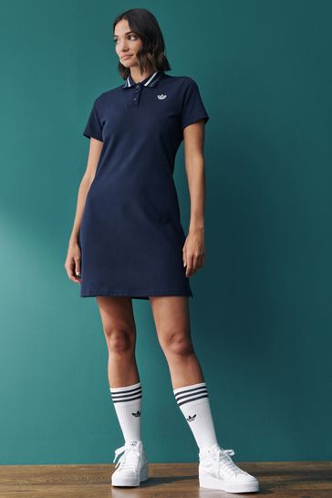 adidas Originals Blue Class of 72 Polo Dress