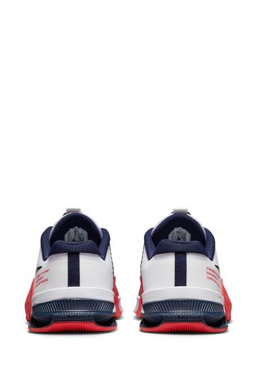 Buy Nike Red White Metcon 8 Training Trainers from Next Luxembourg