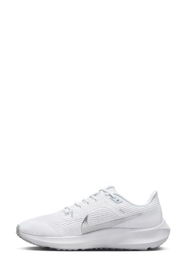 Women's white running shoes discount