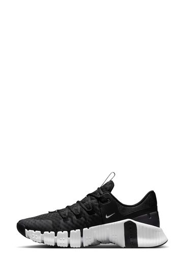 Nike Black White Free Metcon 5 Training Trainers