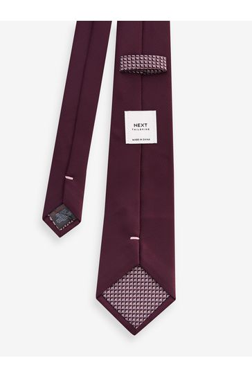 Calvin klein top burgundy tie