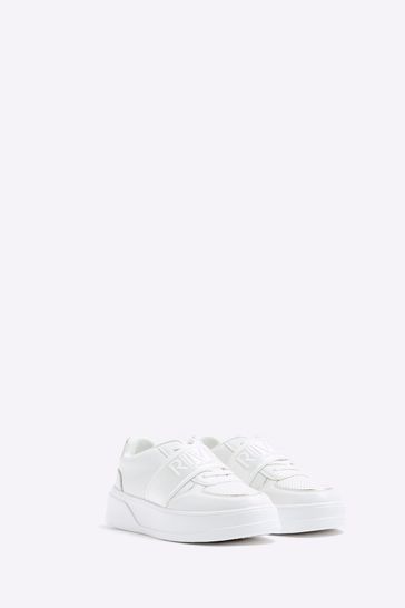 River island platform trainers online