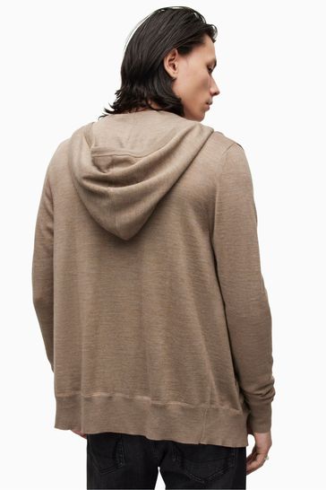 Mode merino online zip hoodie