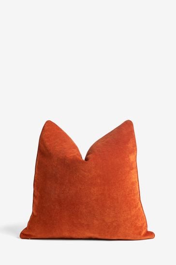 Large burnt sales orange throw pillows