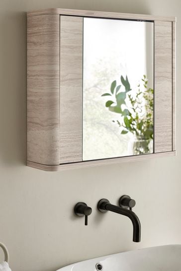 Small store mirror cabinet